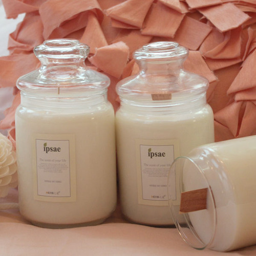 IPSAE NATURAL SOY CANDLE - 잎새 네츄럴 소이캔들 650g - IP-04