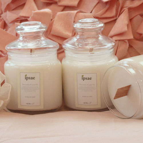 IPSAE NATURAL SOY CANDLE - 잎새 네츄럴 소이캔들 450g - IP-03